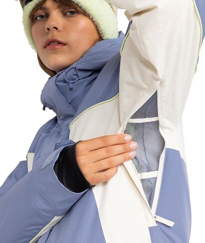 Roxy Women's Ritualized Snowboard 10k Waterproof Insulated Ski Jacket, Hydrosmart Collar in Saudi Arabia