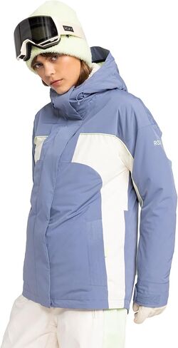 Roxy Women's Ritualized Snowboard 10k Waterproof Insulated Ski Jacket, Hydrosmart Collar in Saudi Arabia
