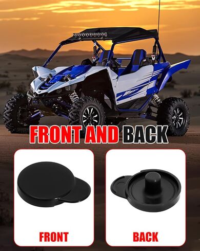 Coolant Overflow Tank Cap Cover Compatible with Yamaha YXZ1000R Wolverine X2 X4 RMAX Viking VI Accessories, Replace #1AA-21815-00-00 in Saudi Arabia