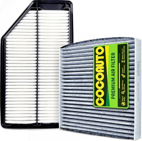 Engine Cabin Air Filter Set for Honda Odyssey 2018-2024,Fits Acura TLX 2.0L 2021-2024, selected models Replace CF11182 80292-TF0-G01 172205J6A10 in Saudi Arabia