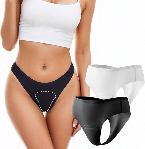 غلاف الجمل الداخلي من مخفي الجمال غلاف الجمل ثونغ سلس السلس G-String Thongs تجريب الملابس الداخلية المضادة in Kuwait