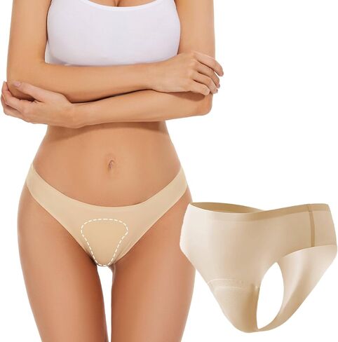 غلاف الجمل الداخلي من مخفي الجمال غلاف الجمل ثونغ سلس السلس G-String Thongs تجريب الملابس الداخلية المضادة in Kuwait