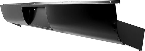 KUAFU Rear Roll Pan Compatible with 1954-1987 Chevy C10 C20 C30 K10 K20 K30 Stepside with License Box w/o License Lamp Holes in Saudi Arabia