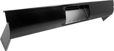 KUAFU Rear Roll Pan Compatible with 1954-1987 Chevy C10 C20 C30 K10 K20 K30 Stepside with License Box w/o License Lamp Holes in Saudi Arabia