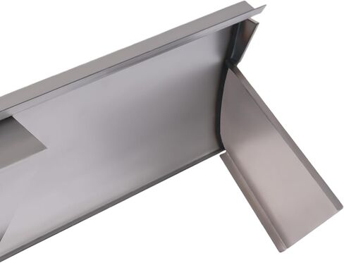 KUAFU Rear Bumper Roll Pan Compatible with 1947-1953 Chevrolet Chevy (First Series), GMC Pick Up & Panel Truck Stepside Steel in Saudi Arabia