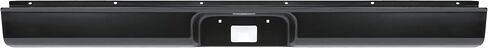 KUAFU Rear Bumper Roll Pan Compatible with 1973-1987 Chevy Chevrolet C/K 10 20 30 Pickup w/License Plate LED Light Fit Fleetside/Styleside Bed Steel Electrophoresis Not fit Stepside in Saudi Arabia