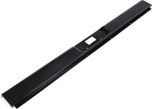 KUAFU Rear Bumper Roll Pan Compatible with 1973-1987 Chevy Chevrolet C/K 10 20 30 Pickup w/License Plate LED Light Fit Fleetside/Styleside Bed Steel Electrophoresis Not fit Stepside in Saudi Arabia