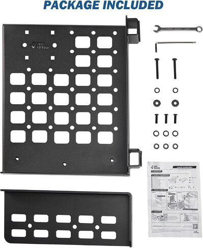 JOYTUTUS Gas Can Mount Compatible with Wrangler JK 2007-2018 Versatile Molle Panel | 220LBS Step Platform | No-Drill Corrosion-Proof Wrangler Molle Cargo Storage Expansion Bracket in Saudi Arabia