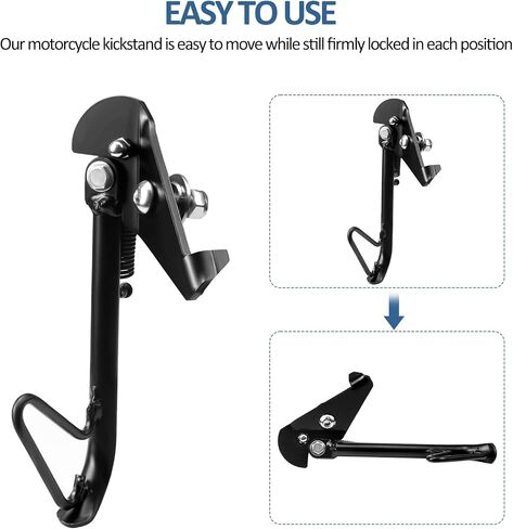 دراجة نارية Kickstand دعم وقوف STAND STAND FOO FOOT HONDA HONDA ZOOMER RUCKUS NPS50 AF58 in Kuwait