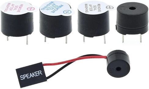 10pcs active buzzer 3V/5V/12V/16r TMB12A03 TMB12A05 TMB12A12 نغمة صافرة طويلة مستمرة 12095 12 * 9.5 ملم (5V نشط الجرس) in Saudi Arabia