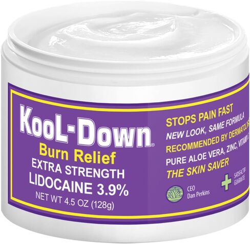 Numbing Cream | Itch, Burn, & Sting Relief | Maximum Strength Lidocaine | 4.5 oz | Kool-Down in Saudi Arabia