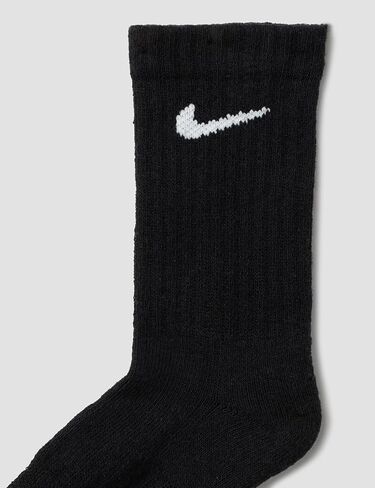 Nike Kids' Little Ankle Socks (6 Pairs), Pink Pow/White/Black, 4/5 in Kuwait