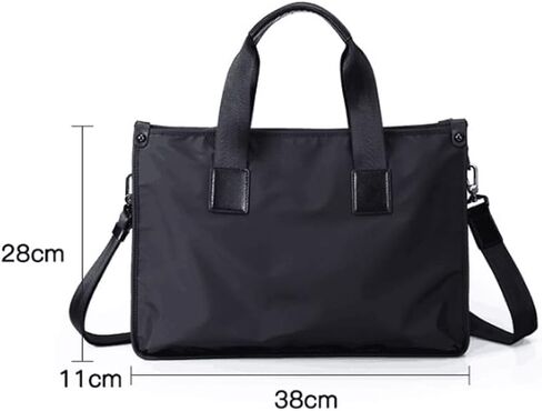 Large Capacity Leisure Handbag Canvas Briefcase Texture Crossbody Bag Computer Bag in Saudi Arabia