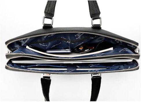 Men's Handbag Is A Cross Leather Briefcase With Ones Shoulder in Saudi Arabia