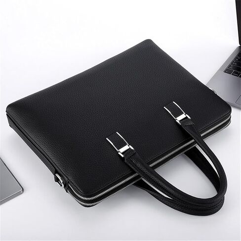 Men's Handbag Is A Cross Leather Briefcase With Ones Shoulder in Saudi Arabia