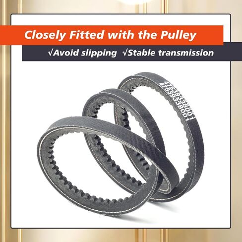BLT-0029 Golf Cart Starter Generator Drive Belt Replacement for Club Car Compatible with Subaru EX40 404cc EFI 14HP for Precedent 2014–2016 for Transporter XL XLC Replace 105205401 47539338001 in Saudi Arabia