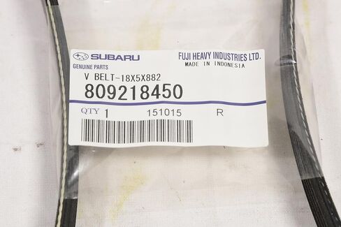 سوبارو المولد حزام Impreza Wrx Baja Sti Forester XT Turbos 809218450 أصلي OEM in Kuwait
