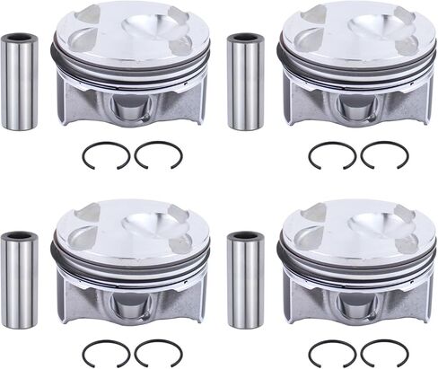 4PCS Engine Piston Kit for Ford Fusion 2016-2020 ، Edge 2015-2018 ، Escape 2016-2018 ، Lincoln MKZ 2015-2020 ، MKC 2016-2019 2.0L in Kuwait