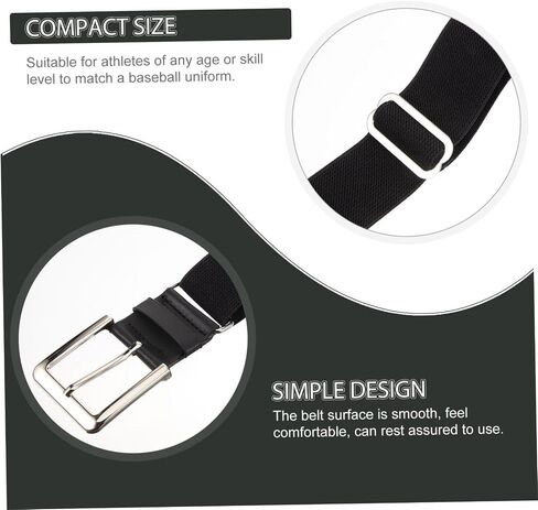 VICASKY Adjustable Athletic Belt for Baseball and Softball Elastic Sports Waistband for Men and Women Sturdy and Comfortable for Outdoor Activities and Youth Sports in Saudi Arabia
