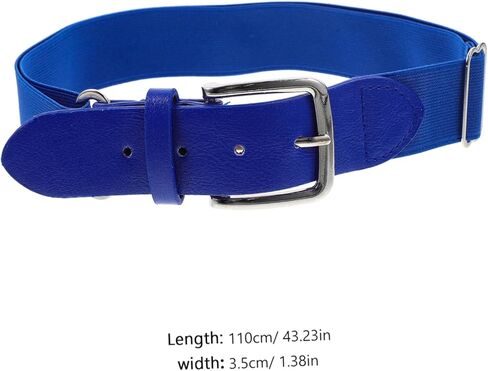 GALPADA Adjustable Baseball Belt for Men and Youth Stretch Imitation Leather Softball Belt Elastic Sports Girdle for Outdoor Activities in Saudi Arabia