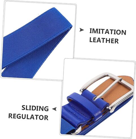 GALPADA Adjustable Baseball Belt for Men and Youth Stretch Imitation Leather Softball Belt Elastic Sports Girdle for Outdoor Activities in Saudi Arabia