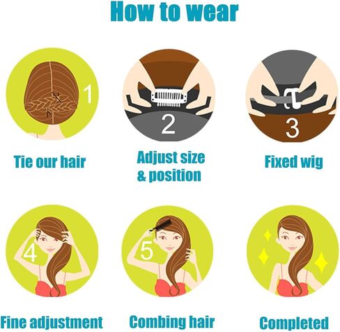 Long Straight Blonde Wig Bald Cap Man Balding Cap Wigs Heat Resistant Synthetic Hair Horror Halloween Cosplay Anime Costume Party Wig in Kuwait