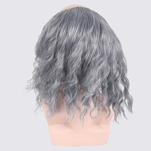 Long Straight Blonde Wig Bald Cap Man Balding Cap Wigs Heat Resistant Synthetic Hair Horror Halloween Cosplay Anime Costume Party Wig in Kuwait
