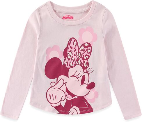 Disney Minnie Mouse Girls Long Sleeve Shirt and Corduroy Skirt Set for Toddler and Big Kids in Saudi Arabia