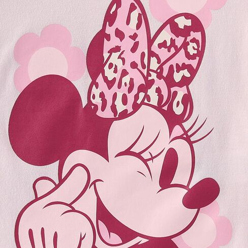 Disney Minnie Mouse Girls Long Sleeve Shirt and Corduroy Skirt Set for Toddler and Big Kids in Saudi Arabia