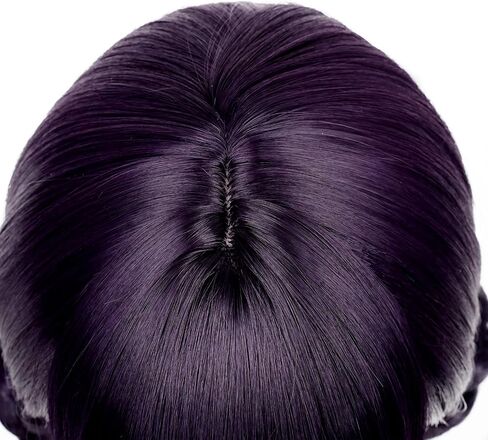 Aicos Light Purple Cosplay Wig for Men Short Fluffy Anime Wig with Bangs for Halloween Costume in Saudi Arabia
