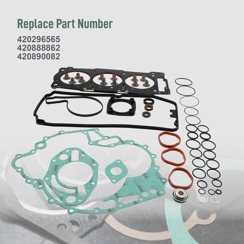 Astrosync كاملة المحرك Rebuild Gasket Kit Fit for Sea doo 4-Tec GTI GTX RXP X RXT X Wake 130 155 185 215 255 260 ، The Complete Gasket Kit استبدال 420296565 420888862 420890082 in Saudi Arabia