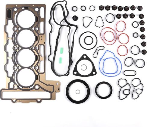N12 N16 Engine Cylinder Head Gasket Kit Fits for Mini R55 R56 Cooper 07-13/ Cooper Countryman 11-16/ Cooper Paceman 13-16 1.6L DOHC N12 N16 Engine OE 11127560272 11127567877 11127570859 in Saudi Arabia