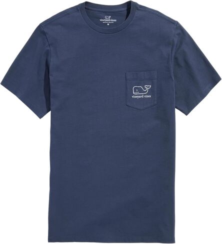 vineyard vines Men's Short-Sleeve Vintage Whale Pocket Tee in Saudi Arabia