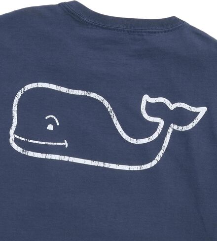 vineyard vines Men's Short-Sleeve Vintage Whale Pocket Tee in Saudi Arabia