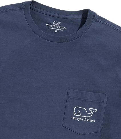 vineyard vines Men's Short-Sleeve Vintage Whale Pocket Tee in Saudi Arabia