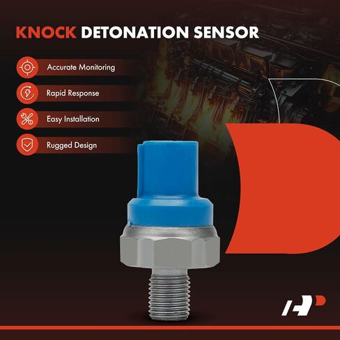 A-Premium Ignition Knock Detonation Sensor متوافق مع Honda Civic 1999-2000 ، Civic Del Sol 1994-1997 ، Prelude 1992-1996 & Acura Integra 1992-2001 ، Vigor 1992-1994 ، استبدل# 30530pv1a01 ، 30530pv7a in Saudi Arabia