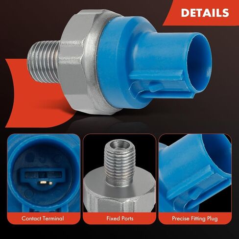 A-Premium Ignition Knock Detonation Sensor متوافق مع Honda Civic 1999-2000 ، Civic Del Sol 1994-1997 ، Prelude 1992-1996 & Acura Integra 1992-2001 ، Vigor 1992-1994 ، استبدل# 30530pv1a01 ، 30530pv7a in Saudi Arabia