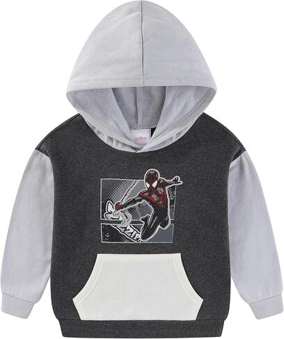 Marvel Spider-Man Miles Morales Boys Hooded Sweatshirt and Pants Set for Big Kids in Saudi Arabia
