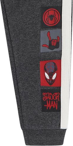 Marvel Spider-Man Miles Morales Boys Hooded Sweatshirt and Pants Set for Big Kids in Saudi Arabia