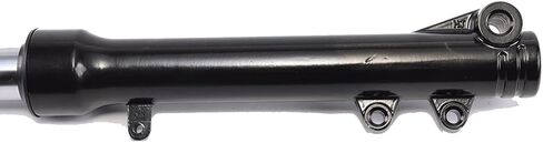 A Pair 630mm (24.8 inch) 33mm Front Fork Shock Suspension for Mini Dirt Pit Bike Trail Monkey Bike Scooter Offroad Motorcycle - Fits SSR CRF Coolster Taotao Razor 50cc 70cc 110cc 125cc (Black, Silver) in Saudi Arabia