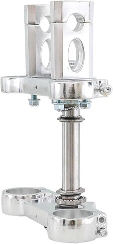 630mm (25") Front Forks Shock Suspension with Triple Tree Clamp & 12mm Axle – 45/48mm Upside Down Front Fork Assembly for Dirt Pit Bike Mini Bike MX500 MX650 CRF50 XR50 Apollo SSR Taotao 50cc-125cc in Saudi Arabia