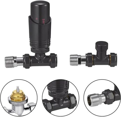 صمام الرادياتير الحراري الموفرة للطاقة مع حارس القفل يعمل على تحسين الراحة ل in Kuwait