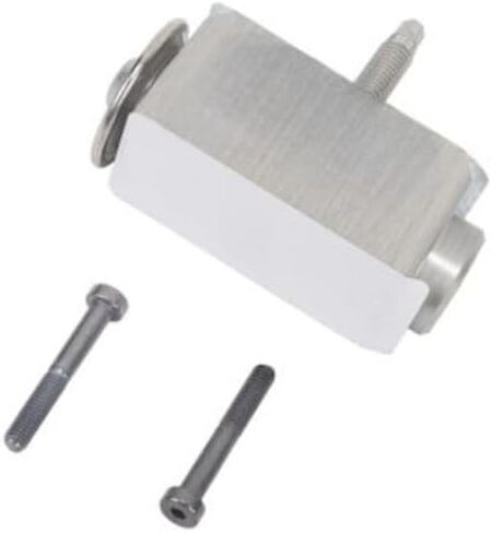 KarParts360 For Buick Enclave 2018 2019 2020 2021 Thermal Expansion Valve Set | Aluminum | Natural | Female Liquid Outlet and Inlet Fitting | Female Suction Outlet and Inlet Fitting | For 23224322 in Saudi Arabia