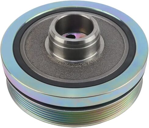 11238638446 Engine Crankshaft Pulley Vibration Damper for BMW 320i 330i X3 520i 530i X4 318i 120i 220i 230i 420i 430i 630i 730i 125i 218i 320e 330e 520e 530e 740e Z4 2015-2022 in Saudi Arabia