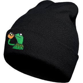 Funny Cool Beanie Anime Cute Goth Emo Knit Hat for Men and Women in Saudi Arabia