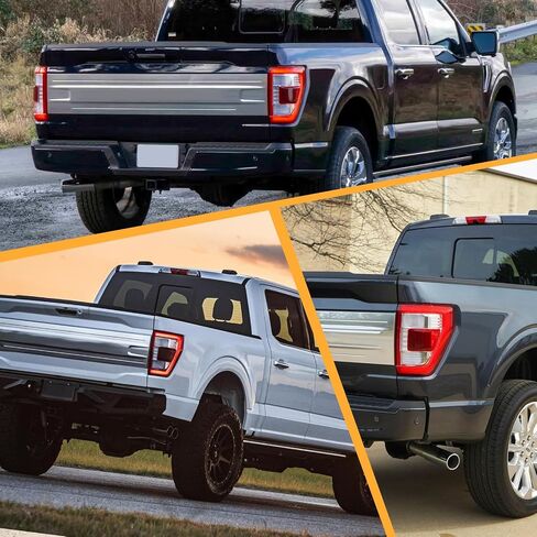 Rear Tail Lights Assembly Compatible with 2021 2022 2023 Ford F150 F-150 LED Rear light Brake Lamp Left Driver Side Taillights with Bulb in Kuwait