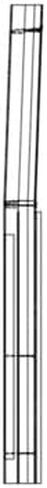 Freightliner TBB 55000106 Sleeper Corner Post Left Side, Rear Corner Assembly in Saudi Arabia