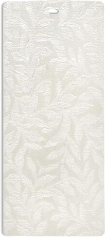 DALIX Rainforest Off White Vertical Blind Texture Sliding Door 82.5 Qty 5 Pack in Saudi Arabia
