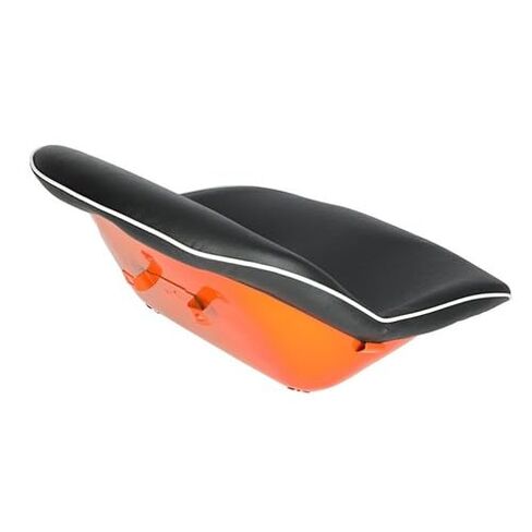 Seat Vinyl Black with Orange fits Kubota B1550 B1700 B2100 B2400 B2710 B7300 B7500 L245 L2050 L2250 L2350 L2550 L2650 L2850 L2900 L3300 L3410 L3600 L3650 L3710 L4200 L4610 L3000 L3000 34200-18400 in Kuwait