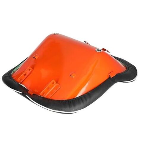 Seat Vinyl Black with Orange fits Kubota B1550 B1700 B2100 B2400 B2710 B7300 B7500 L245 L2050 L2250 L2350 L2550 L2650 L2850 L2900 L3300 L3410 L3600 L3650 L3710 L4200 L4610 L3000 L3000 34200-18400 in Kuwait